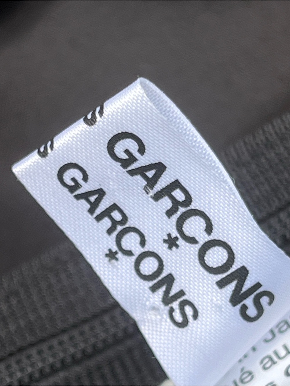 Comme des Garçons Black Peter Pan Collar Oversized Big Bow Blouse Top - Picture 7 of 8